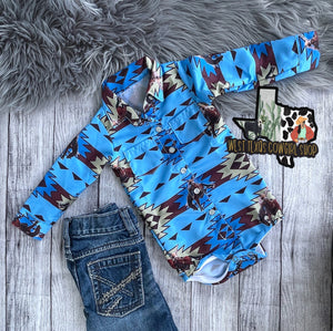 Ride ‘Em Cowboy Button Up Bodysuit
