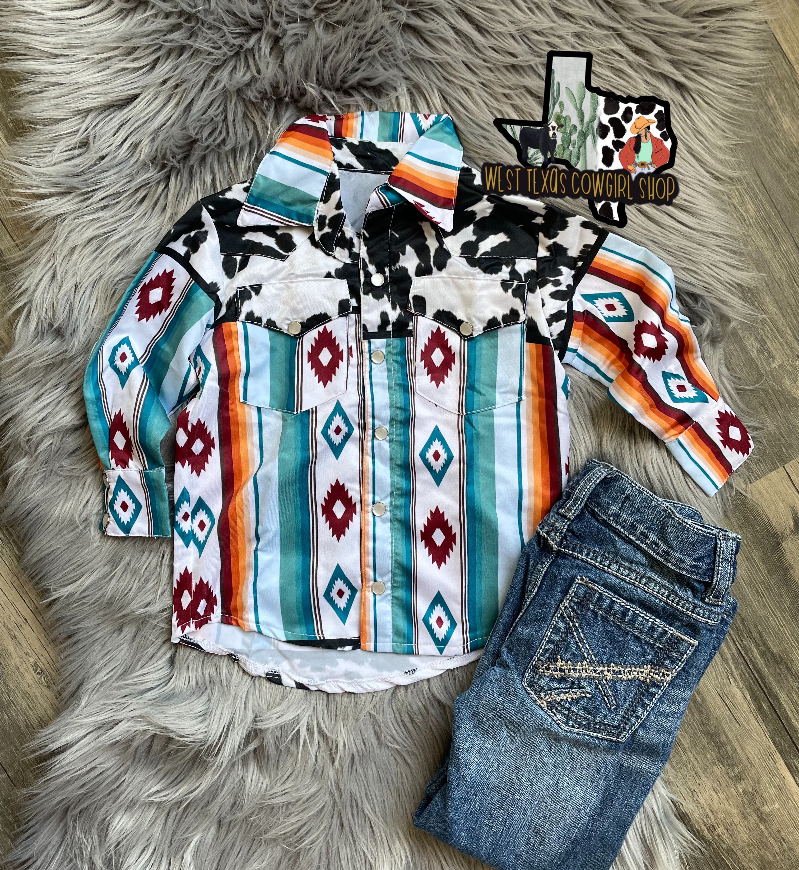 Cow-Puncher Button Up Shirt